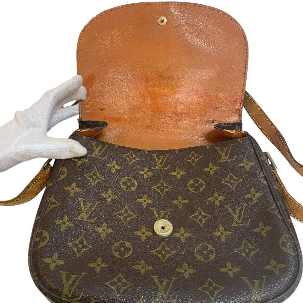 Louis Vuitton Saint Cloud Monogram Shoulder Bag Brown - Picture 7 of 11